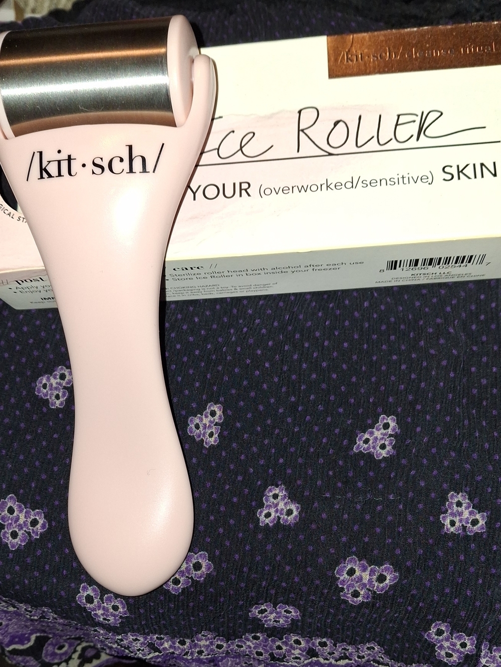 Kitsch Pink Stainless Facial Ice Roller